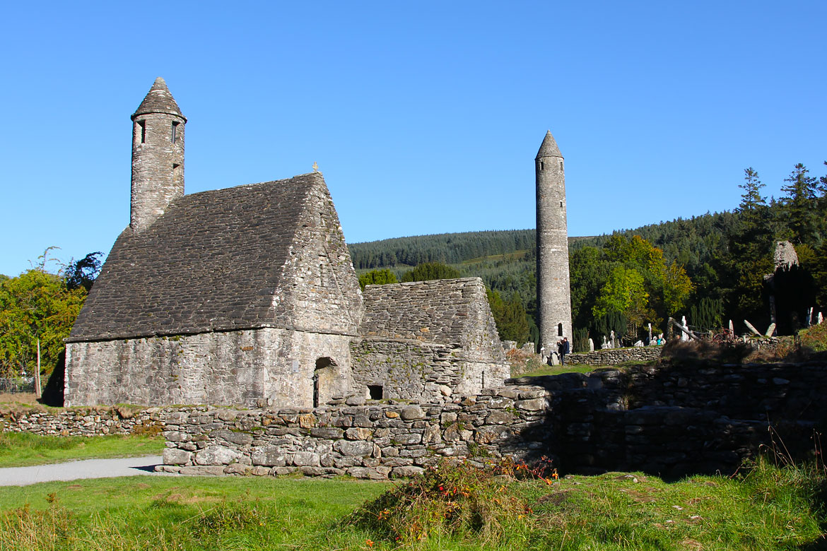 Monastère Glendalough Irlande