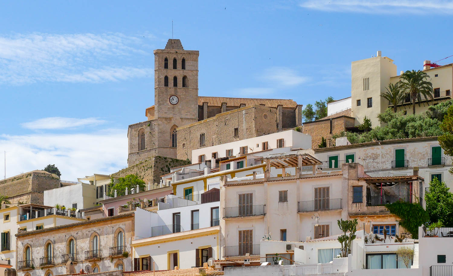 Cathédrale Eivissa Ibiza Espagne