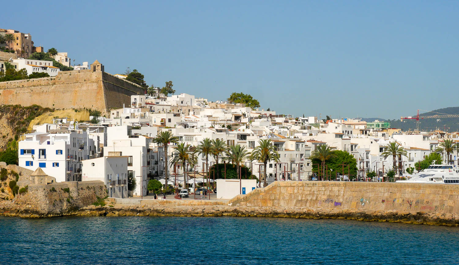 Quartier du port d'Ibiza eivissa espagne