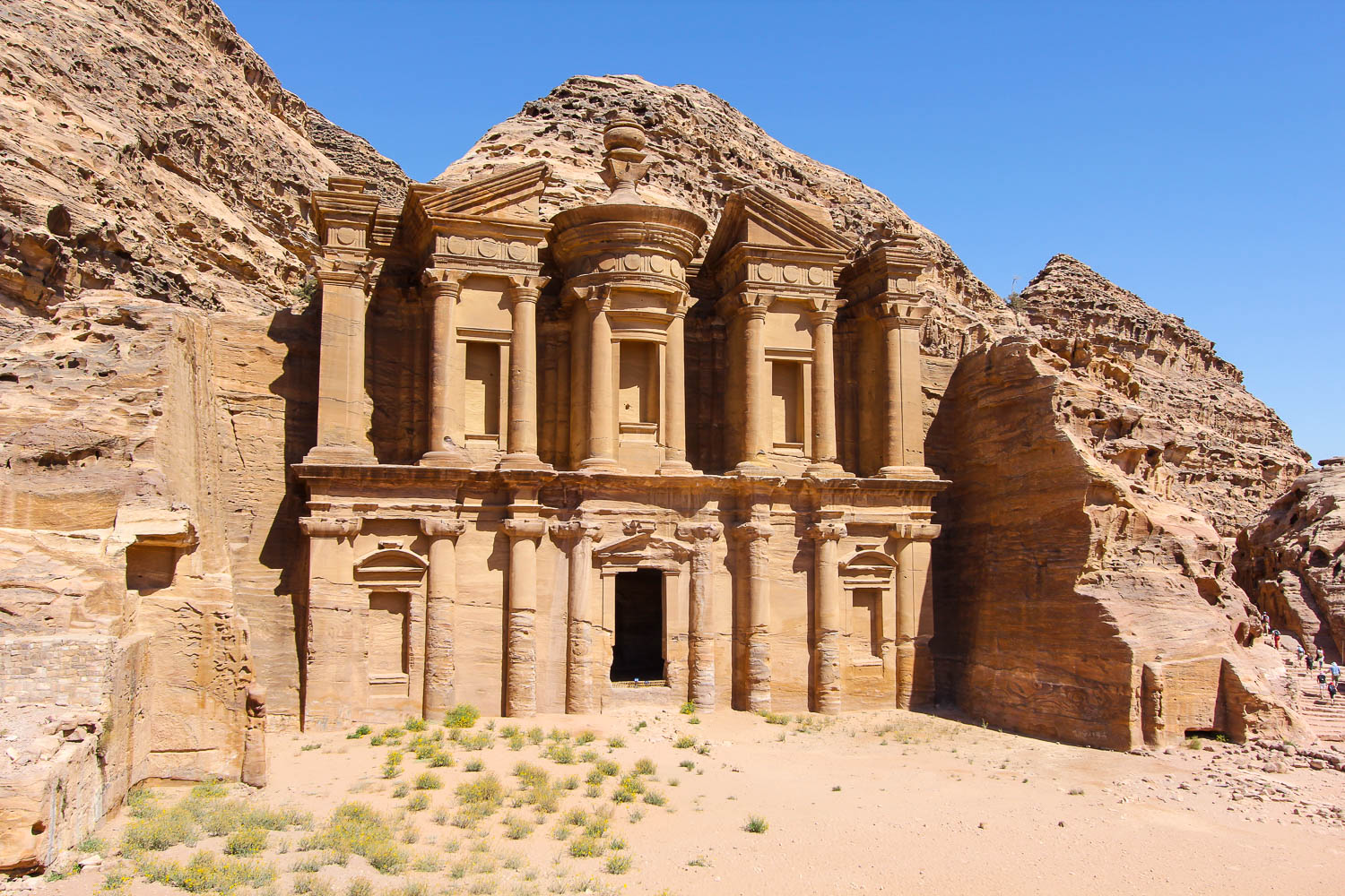 Monastère (Al-Deir) visiter Pétra Jordanie