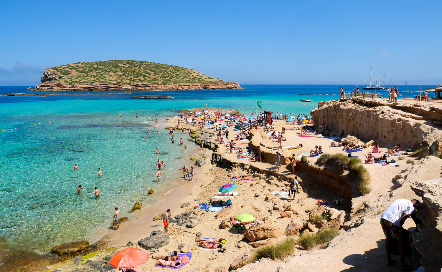 Plages Platges de Comte visiter Ibiza Espagne