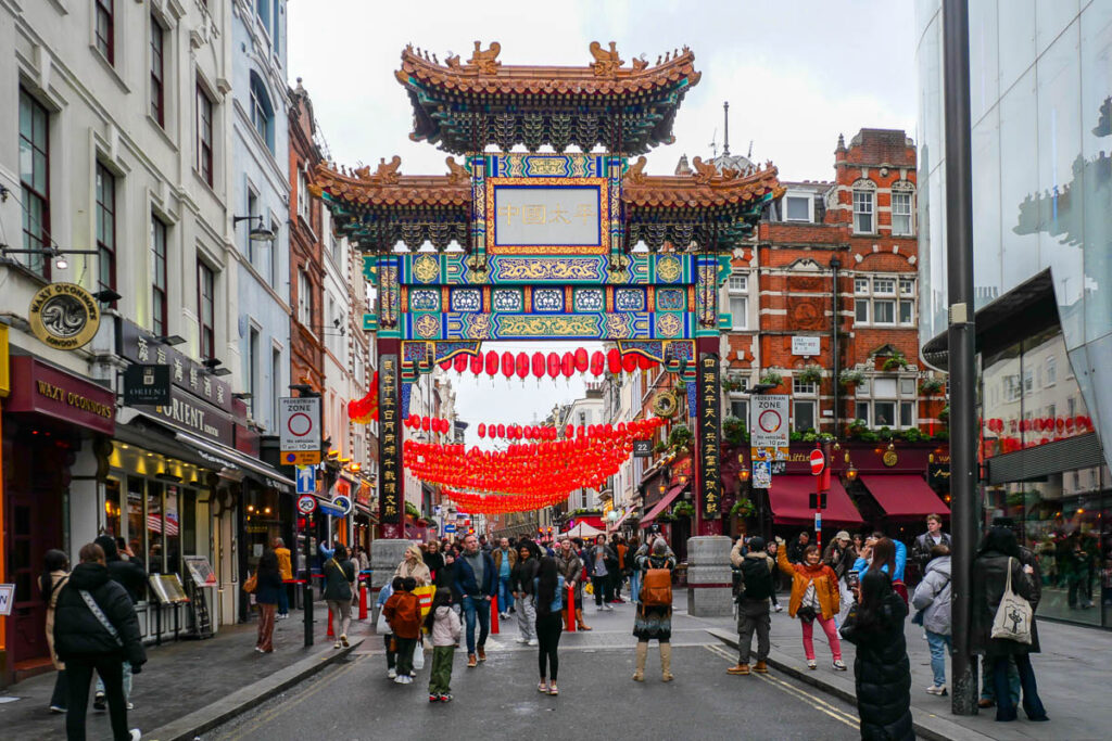 Chinatown visiter Londres Angleterre